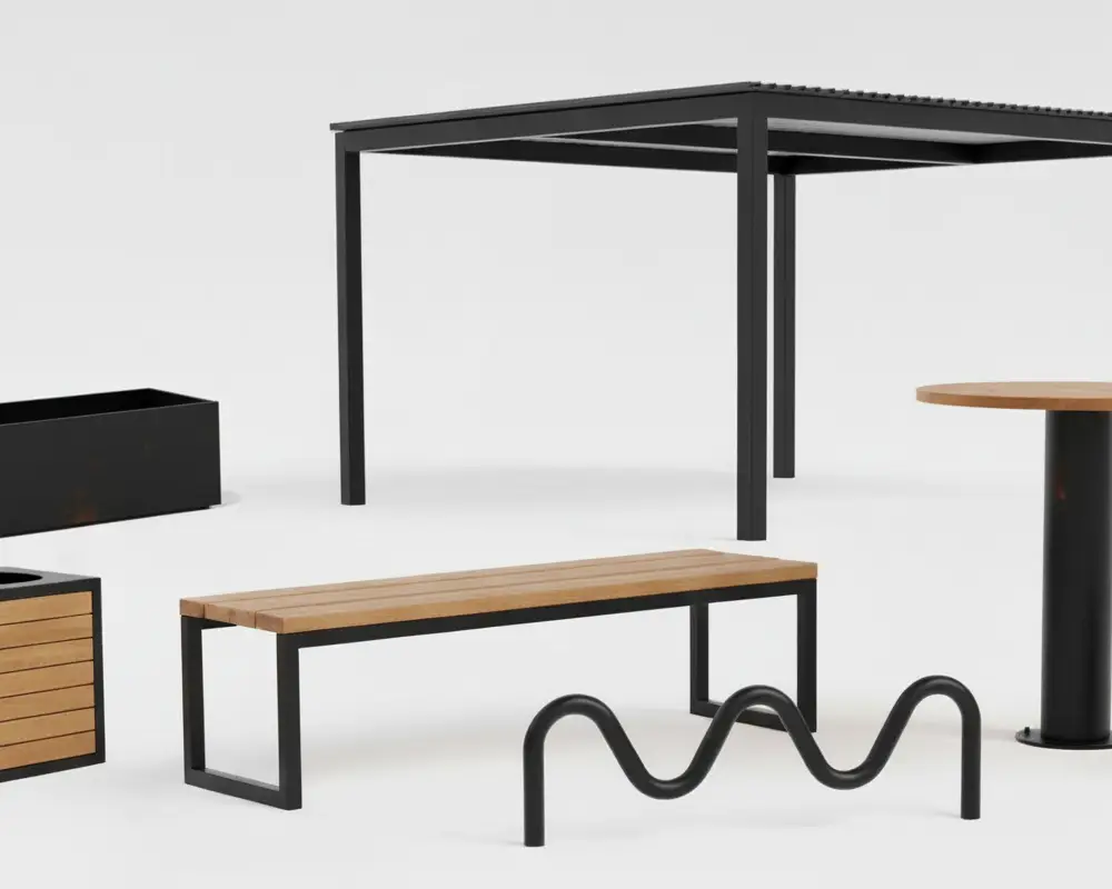 Малые архитектурные формы и мебель